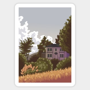 Warm Landscape Sticker